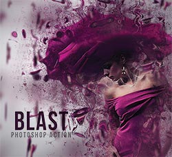极品PS动作－潜能爆发(含高清视频教程)：Blast Photoshop Action